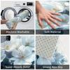 1Pcs Anti Fatigue Door Rugs, Romantic Roses Print Waterproof Non-Slip Thick Cushioned Door Mat Heavy Duty Comfort Standing Mat for Door