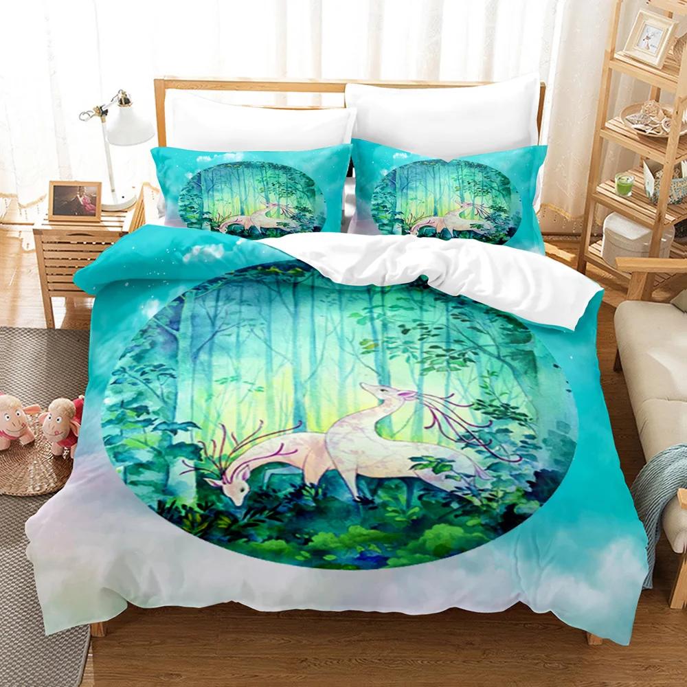 

Comforter Vichonne Antler Wildlife Deer For Teens Boy Girl Gift Bedroom Decoration Colour Elk Merry Christmas Theme Queen Size Comforter (quilt)-EU Single(135*200cm)3pcs