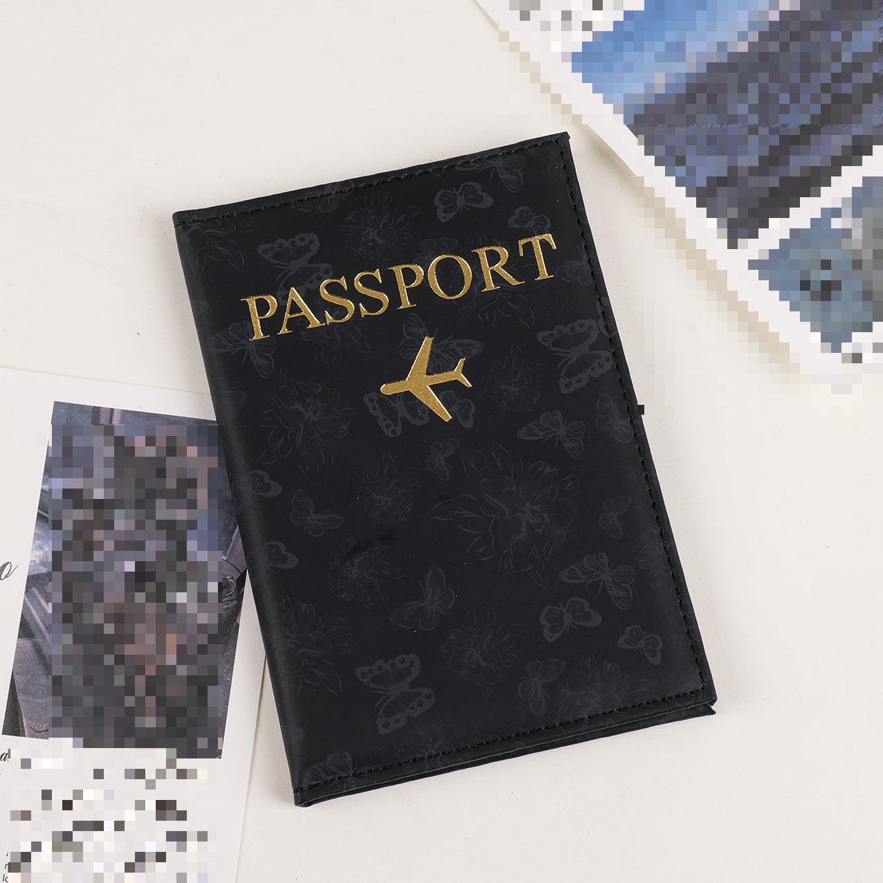 

1 шт. Защитная обложка для паспорта из искусственной кожи, чехол для документов, защитный чехол для паспорта, водонепроницаемый материал для женщин и девочек