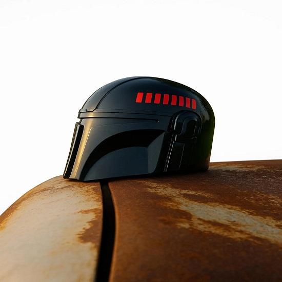 Helmet  Wearable Boba Fett Cosplay, Black Series Steel Helmet Prop