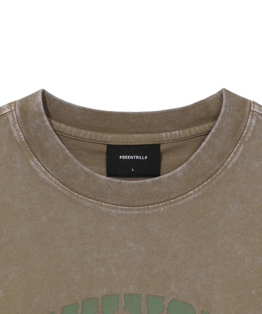 BEENTRILL Bny Pigment T-Shirt (Khaki)