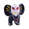 Halloween Elephant Cow Figurine Hand-painted Animal Resin Statue Sculpture Home Office Desktop Bookshelf Decoration Holiday Party Ornament