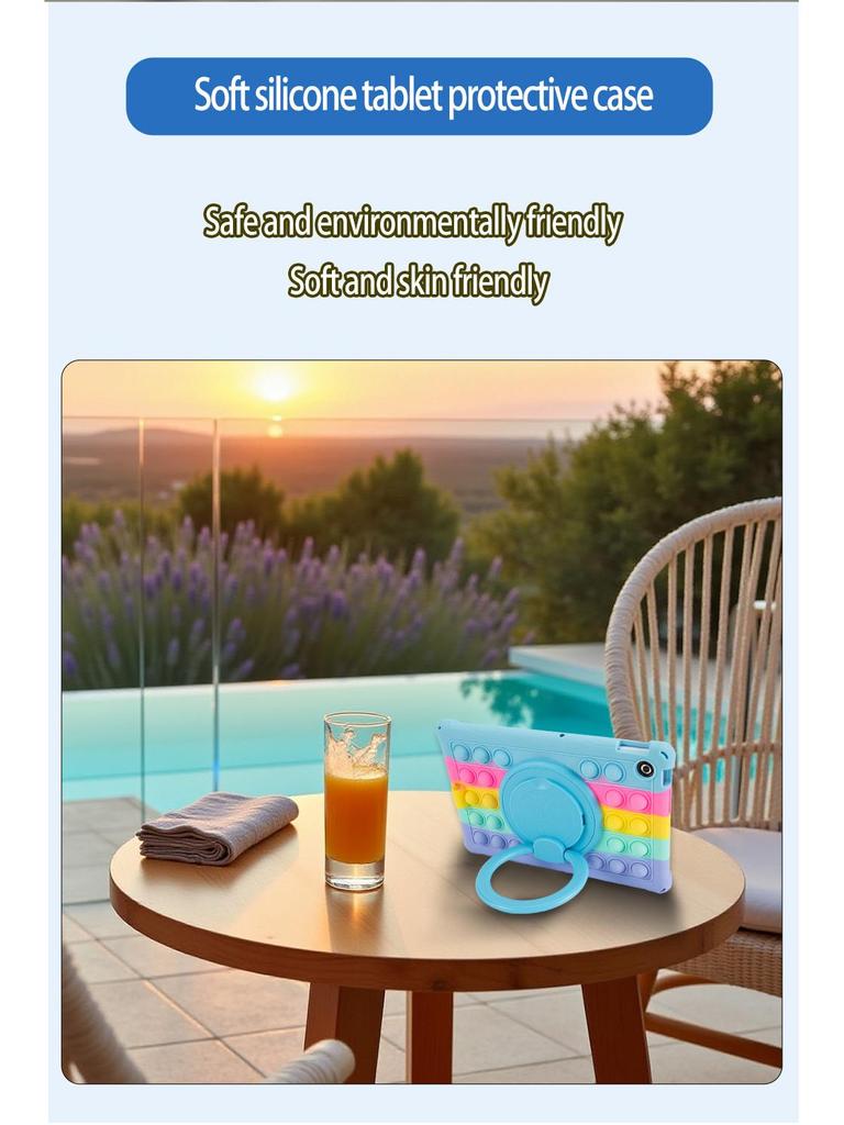 Tablet Lenovo Tab M10 4. generace Rotující mačkací hračka TB311FU 10,1palcový Ochranné pouzdro