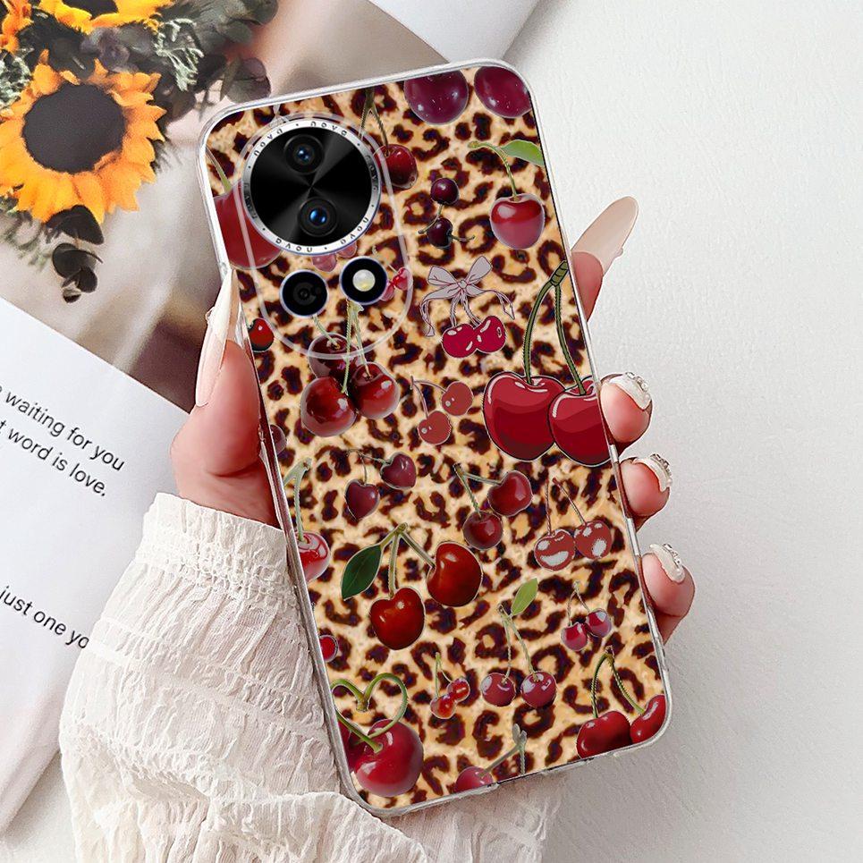 Casing For Huawei Nova 13 12 Phone Case Nova 12i 13i Coque Flower Butterfly Dragon Animals Clear Soft Back Cover Nova13i Shell