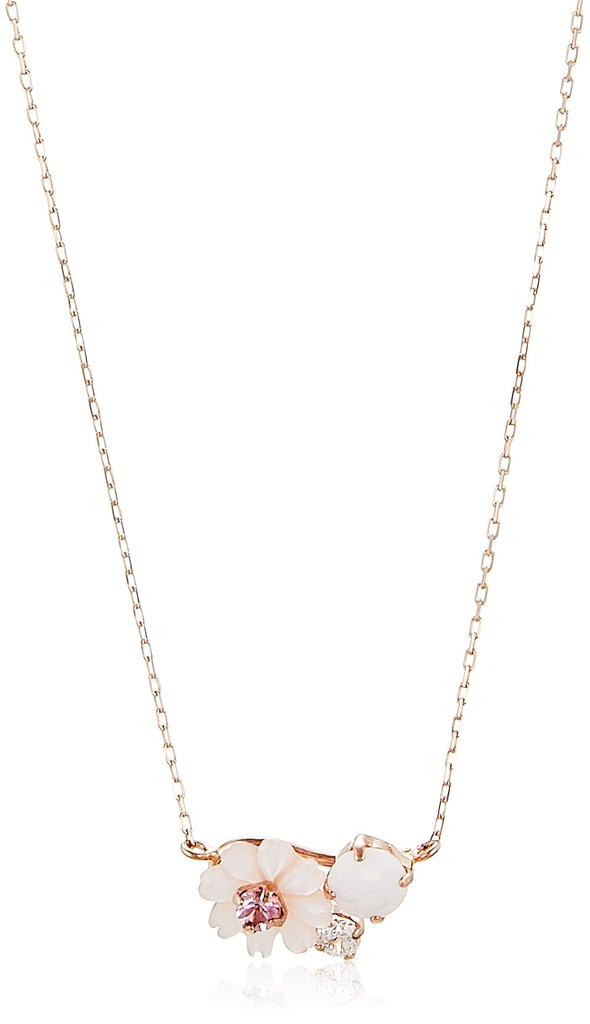 Bloom October Birth Flower Cosmos Necklace in 10K Pink Gold (0351-0994-0041-0000)