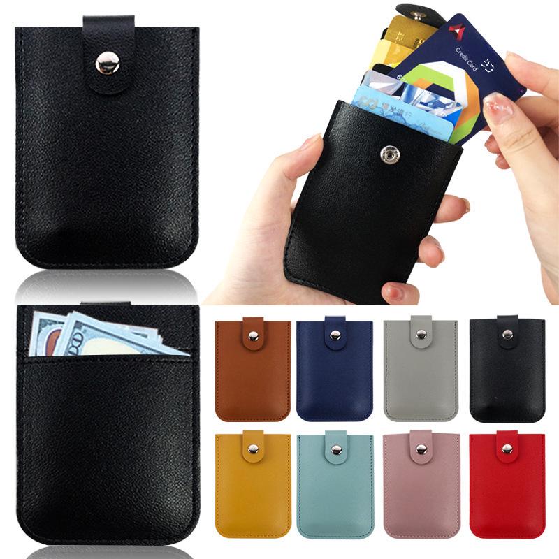 Exquisite Anti-Theft RFID Leather PU Card Holder: Universal, Spacious, & Stylish for Women