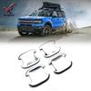 Car Accessories For Ford Bronco Sport   ABS Exterior Door Side Handle Bowl Cup Cover Trim 4pcs