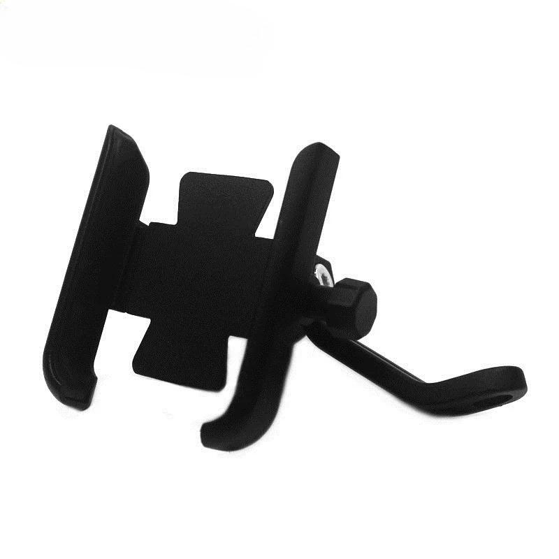 Motorcycle Phone Bracket: CNC Handlebar Mirror with Rear GPS Stand Holder for Forza
