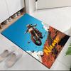 Tappeto Stampato Moto da Fuoristrada con Nome Personalizzato, per Sedia da Ufficio Soggiorno Camera da Letto Cucina Decorazioni Regali.