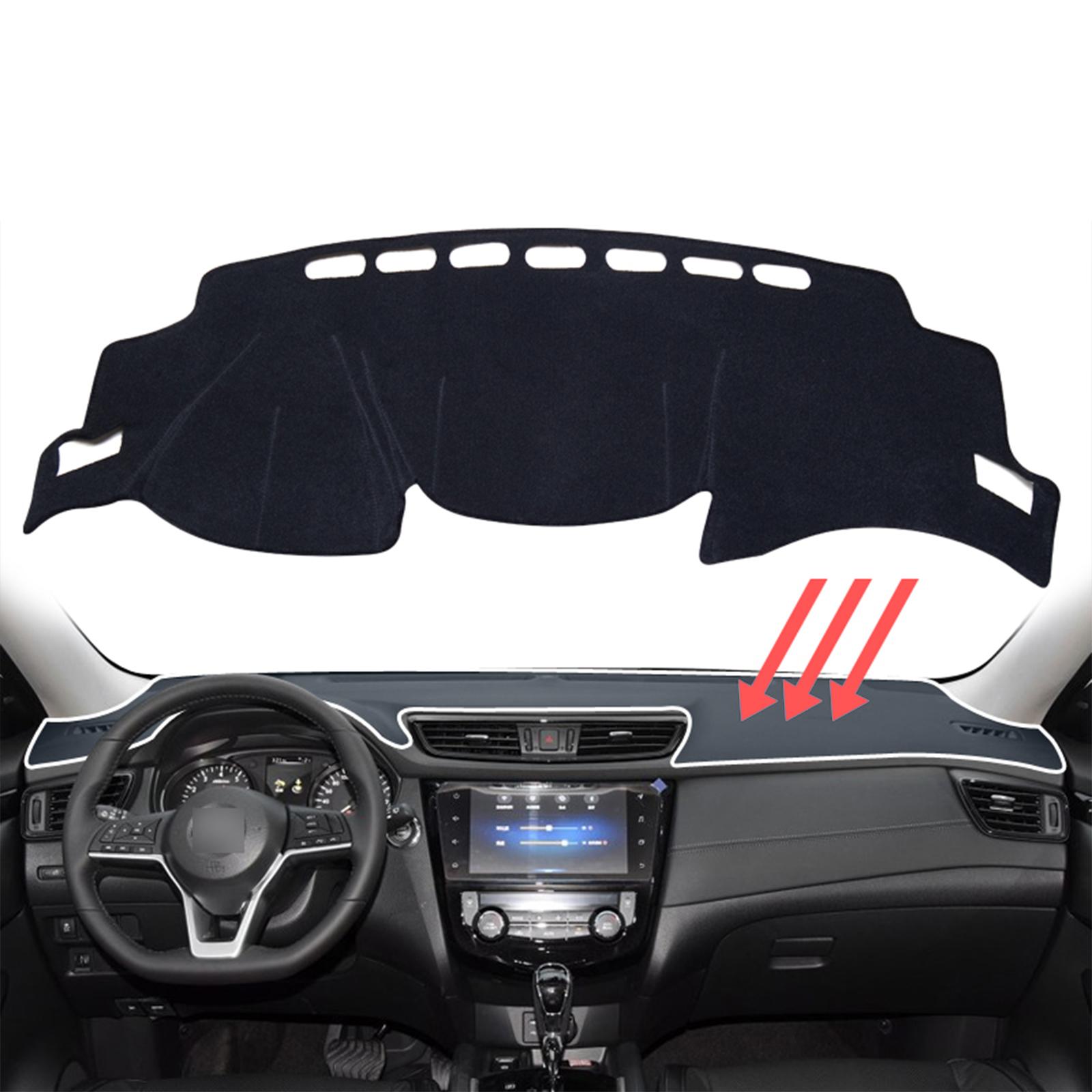 Car Dashboard Mat  for Nissan Qashqai J11 2014 - 2020 Sunshade Protective Carpet Dash Mat Dashmat