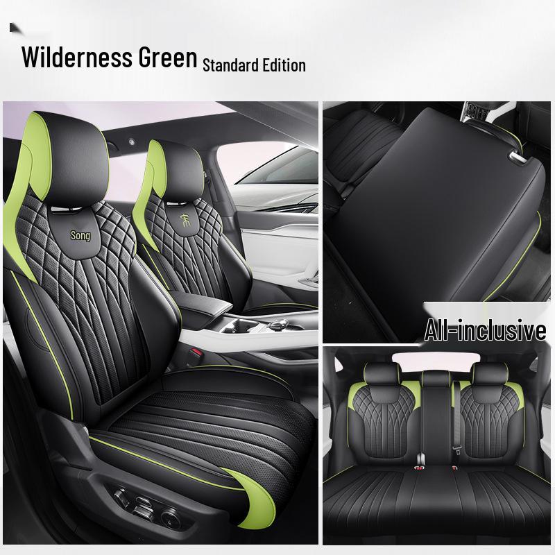 BYD Song L Five-Seat Leather Car Seat Cushion Cover - Universal Fit for All Seasons