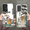 Cartoon Dicker Tiger Lustige Stoßfeste Handyhülle für Samsung A17 A16 A15 A14 A37 A57 A36 A56 A26 A35 A55 A25 A34 A54 A24 A13 A23 A3