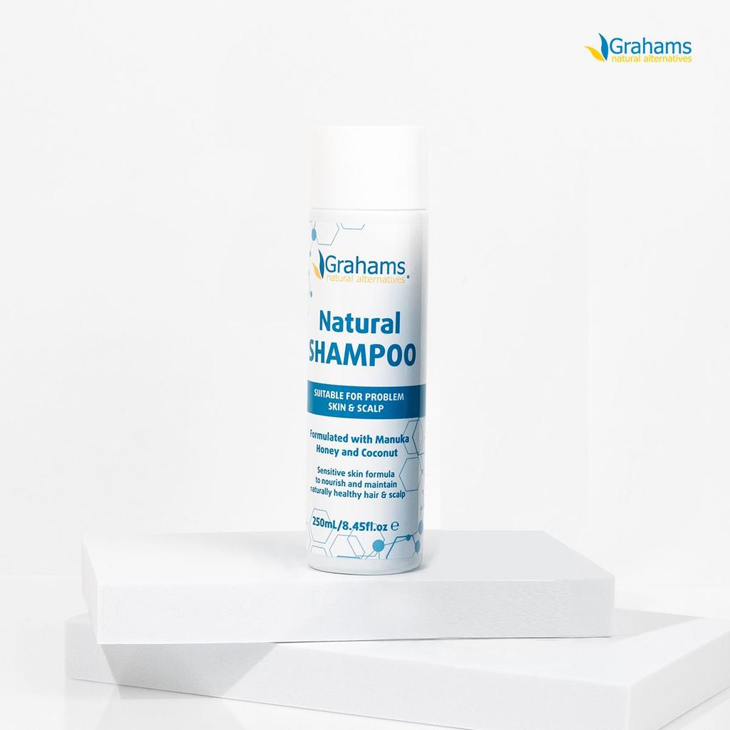 Natural Shampoo 250ml (2 Bottles) + Conditioner 250ml Set