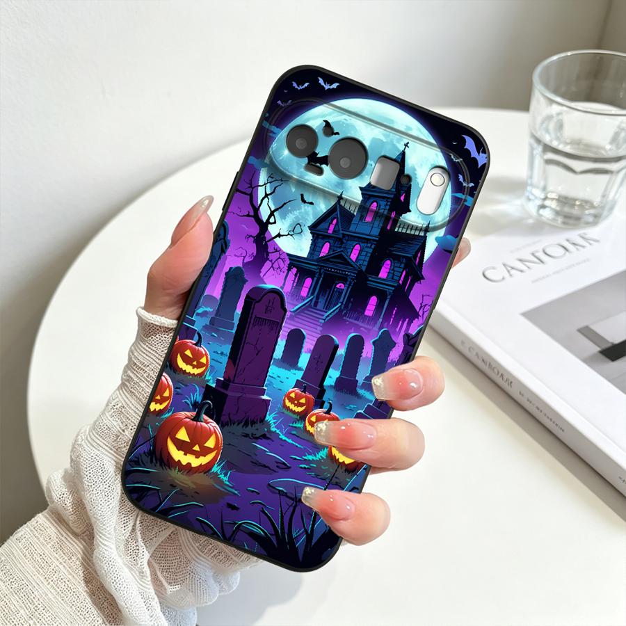 Funda Phone Cover Case for Google Pixel 11 pro 7a 6 7 8 Pro 6a 10 9 Pro XL 10a 11ProXL 9a 8a Halloween Witch