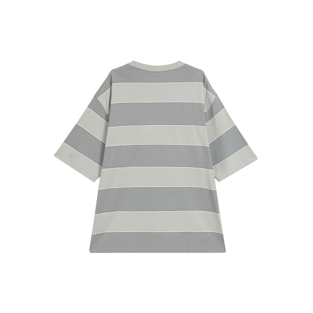 UNIQLO Oversized Striped Short Sleeve T-Shirt Men tops 457714-06