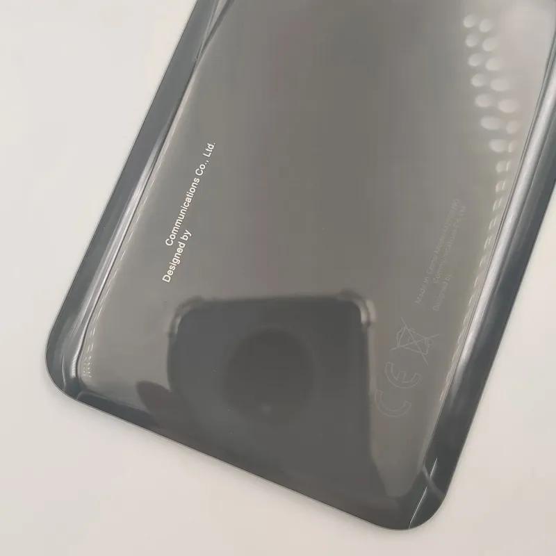CE Glass For Xiaomi Mi 10 Lite 5G Hard Battery Cover Back Lid Rear Door Housing Panel Shell + Original Adhesive Glue LOGO