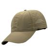Large Men's Sun Protection Duckbill Cap: Soft, Quick-Drying, Breathable, Thin Brim Baseball Hat for Summer.