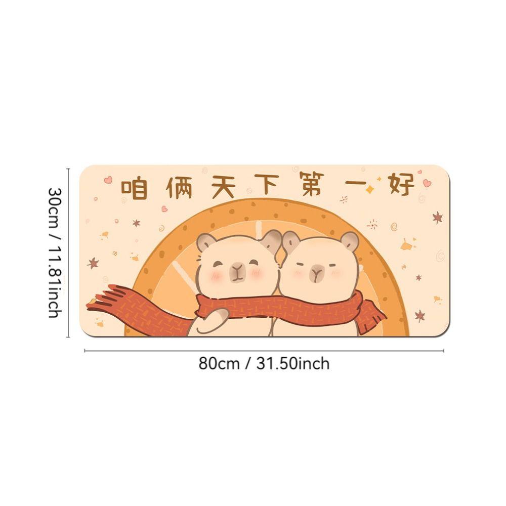 Capybara Desk Pad Cartoon Keyboard Mice Mat New Mouse Pad