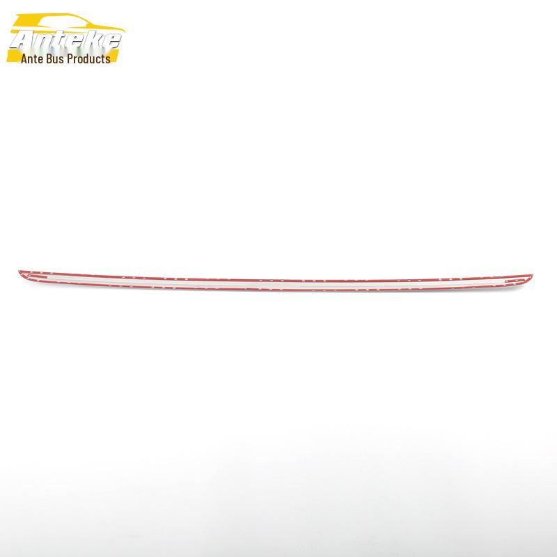 Haima S7 Tailgate Trim Sticker: Stainless Steel Trunk Scuff Protector