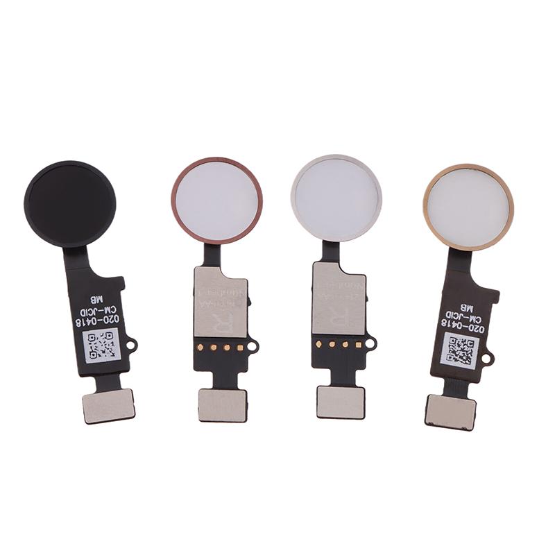 Return Back Home Button Flex Cable Replacement For Phone 7 8 7Plus 8Plus Connector Phone Parts Repair No Touch Id
