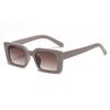 Rectangle Fashion Sunglasses Man Hip Hop Vintage Designer Black Shades Sun Glasses Small Frame Personality  Lentes