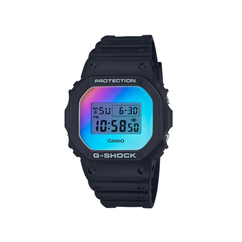 

casio G-Shock watch DW-5600SR-1 overseas model [product]