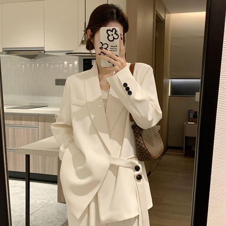 Women's 2025 Spring/Autumn Casual Suit Set - Petite Powerful Aura Goddess Collection