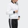 Adidas Logo Zip Collar Long Sleeve Jacket Women Jacket White GP0616-YC