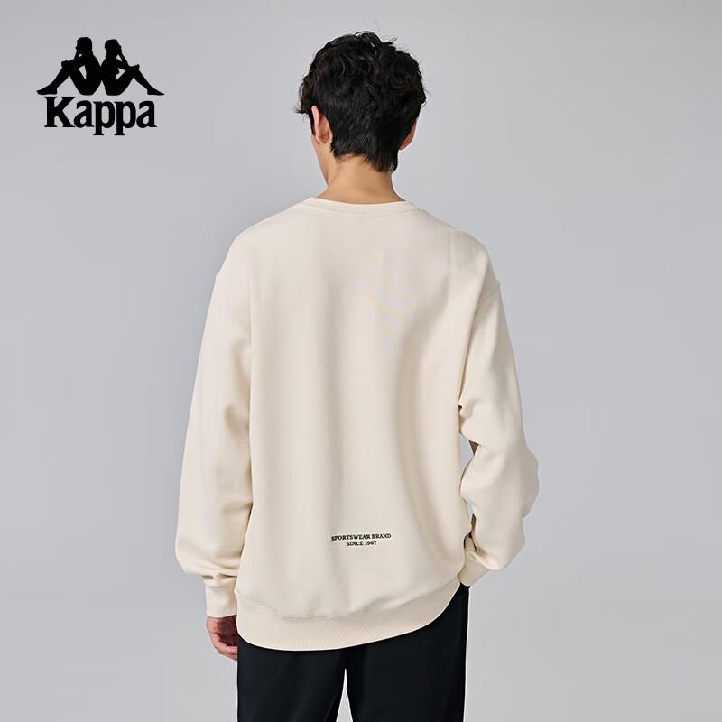 Kappa Men's 2024 Autumn Knitted Pullover Sweatshirt