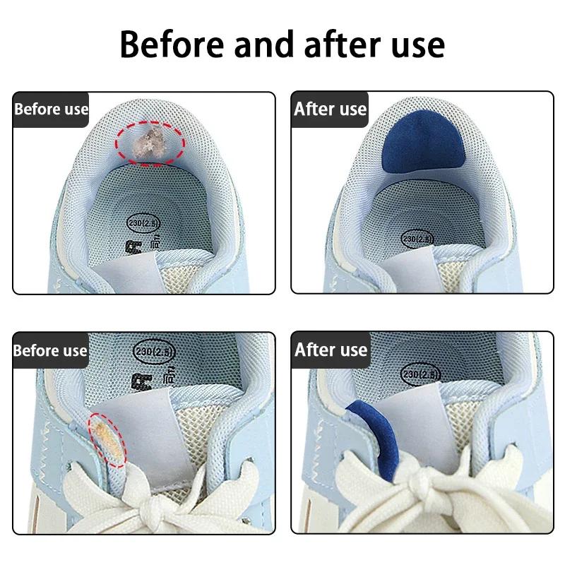 Fersen Anti-Abrieb-Pflaster Schuhseiten-Oberteil Reparatur Fersenaufkleber Sportschuhe Rissreparatur Innenfutter Lochreparatur Fußpflege