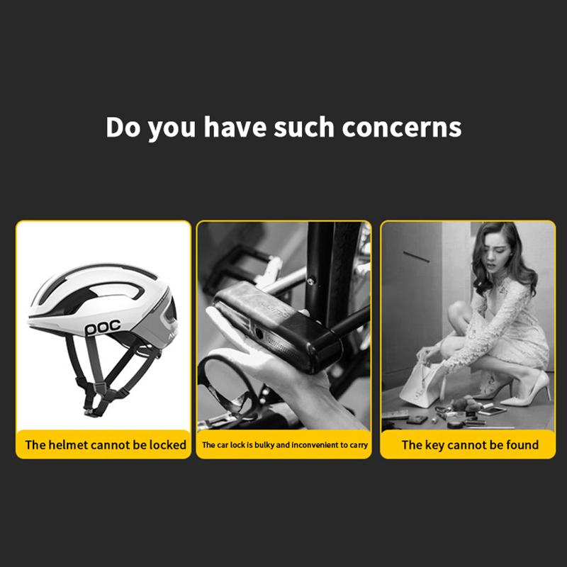 Bicycle Lock Bike Mini 3 Digit Password Lock Wire Mountain Bike Frame Durable Steel Wire Cable Helmet Locks Bicycle Accessories