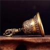 Brass Handicraft Die-Casting Drop Bell Key Car Button Wind Bell Tibetan Bronze Bell Creative Gift Home Decoration Accessories