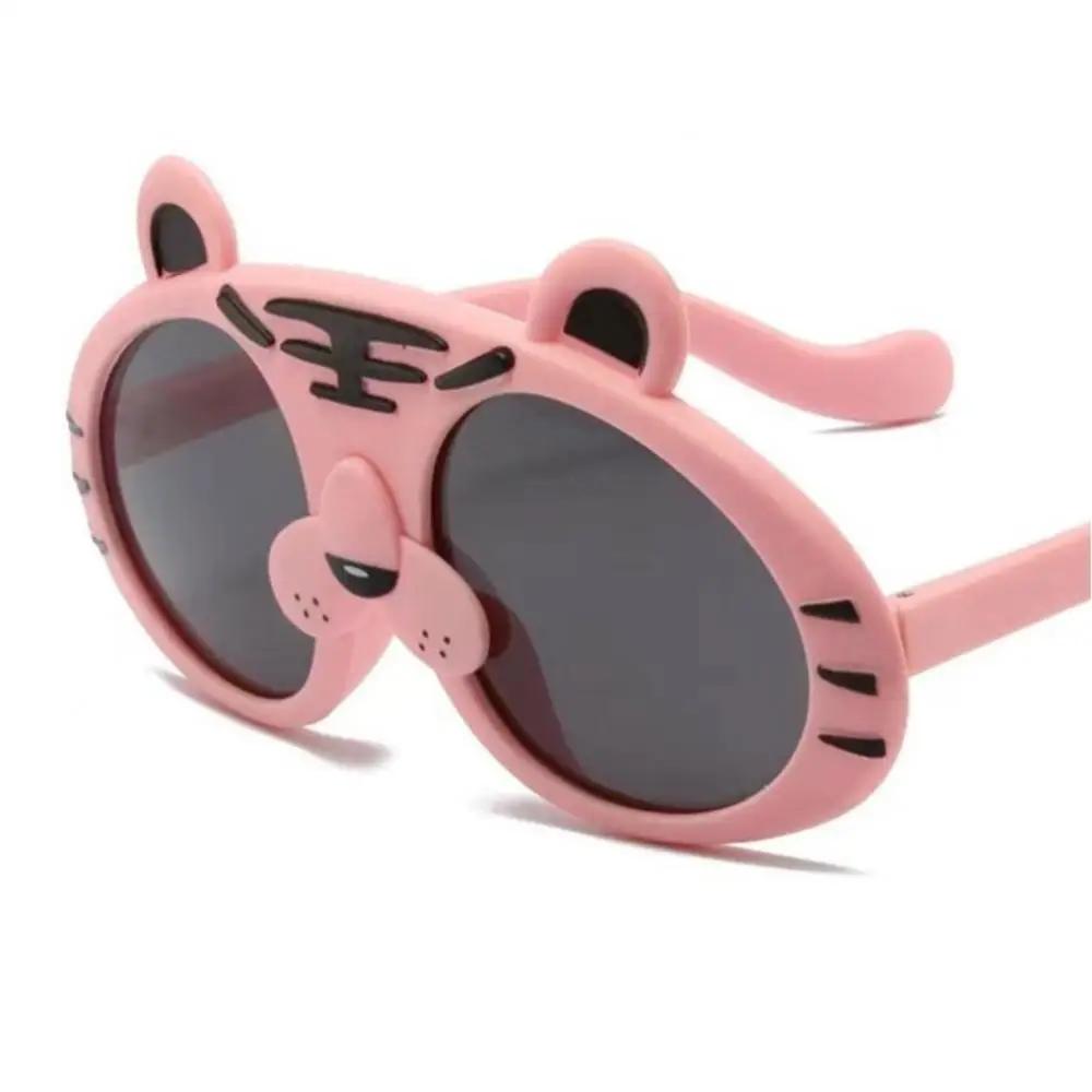 Funny Panda Sunglasses Cute Cartoon UV400 Protection Silicone Kids Sun Glasses For Boys Girls Outdoor Shades