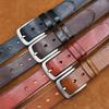 Men's Genuine Leather Retro Cowhide Pin Buckle Belt - Handmade Top Layer Cowhide