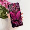 For Samsung Galaxy A54 Cute Flower Butterfly Cat Painted Case For Samsung A54 5G SM-A546B Soft Silicone TPU Phone Cases