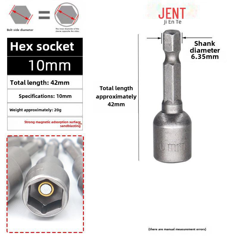Magnetic Hexagonal Handle Screw Socket Head Drill Accessories