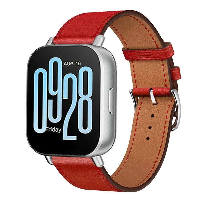 Leather Bracelet Loop For Realme Watch 5 Wrist Strap Accessories 22mm Correa For Realme Watch S2/3 3Pro S SPro/2 2 Pro Watchband