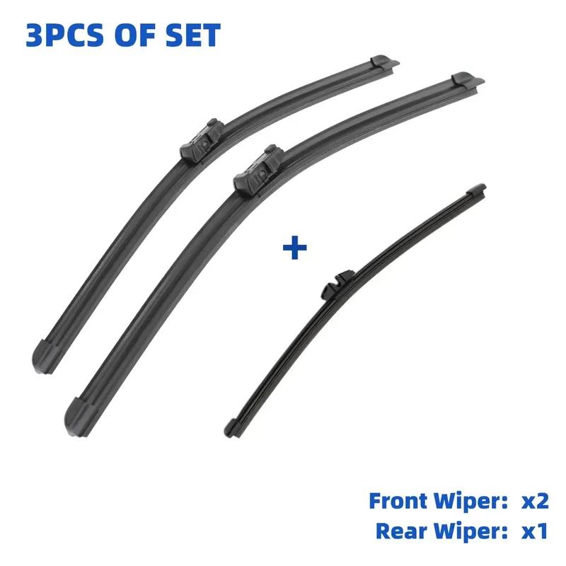 For Ford Ecosport MK2 II 2017- 22"+16"+11" Front Rear Wiper Blades Windshield Windscreen Window Cutter Accessories