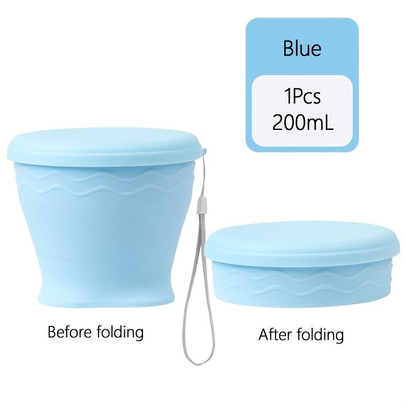 1pc Portable Foldable Water Bridge Outdoor Camping Travel Mug, 200ml Compression Cup for Tea and Coffee