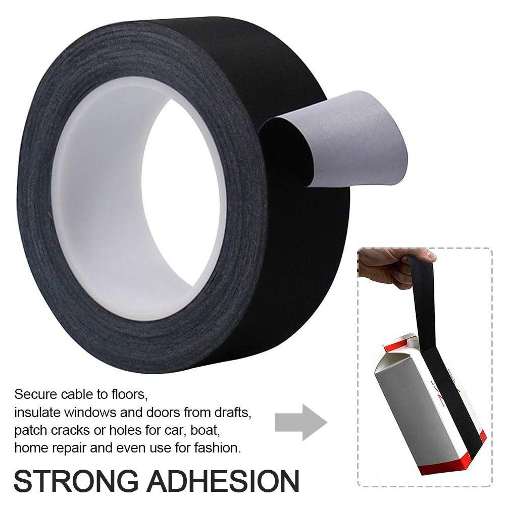 High Temperature Acetate Cloth Tape Insulating Flame Retardant Acetic Acid Adhesive Tape Black Electrical Insulation Tape Cables