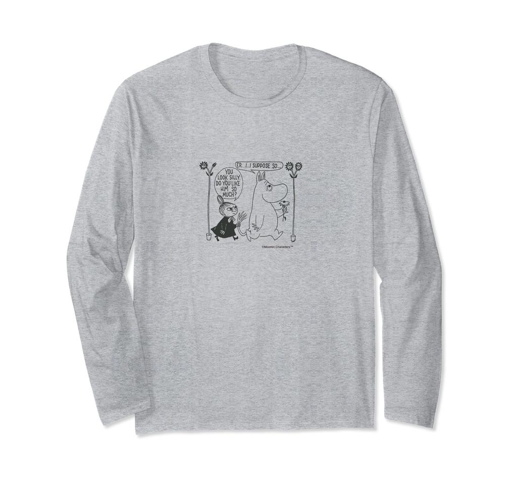 Moomin Comic Little My and Moomin Long Sleeve T-Shirt