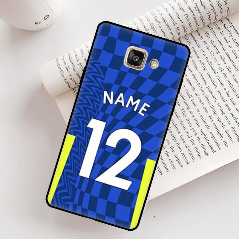Personalised Football Name Number Cover For Samsung Galaxy J8 A7 A9 J4 J6 A6 A8 Plus 2018 A3 A5 J1 2016 J7 J5 J3 2017 Case