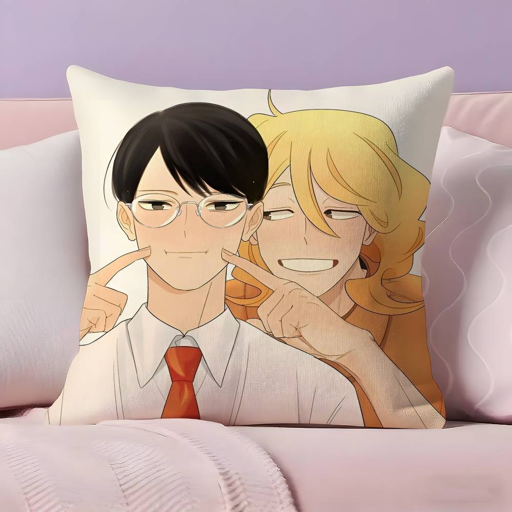 Anime D-Doushisei Pillow Case Ultra Soft Skin Friendly Fabric Cloud Like Comfort & Concealed Zipper