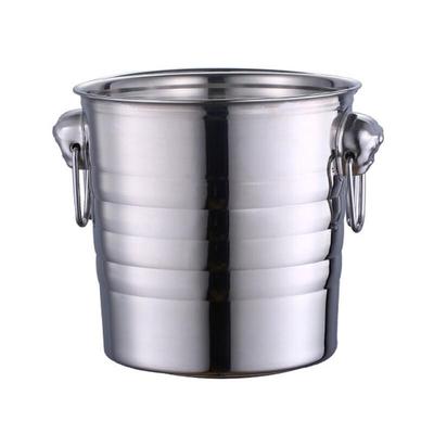 Yingbang 5L Stainless Steel Handheld Ice Bucket