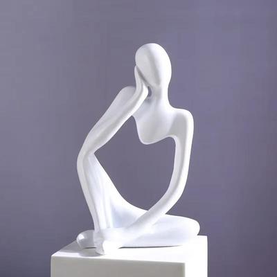 Decoration 1PC Character Model Art Home Ornaments Hotel Decoration Living Room New Room Study Bedroom Porch Resin