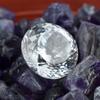 Natural White Sapphire 32.3ct Round Cut Certified Loose Gemstone