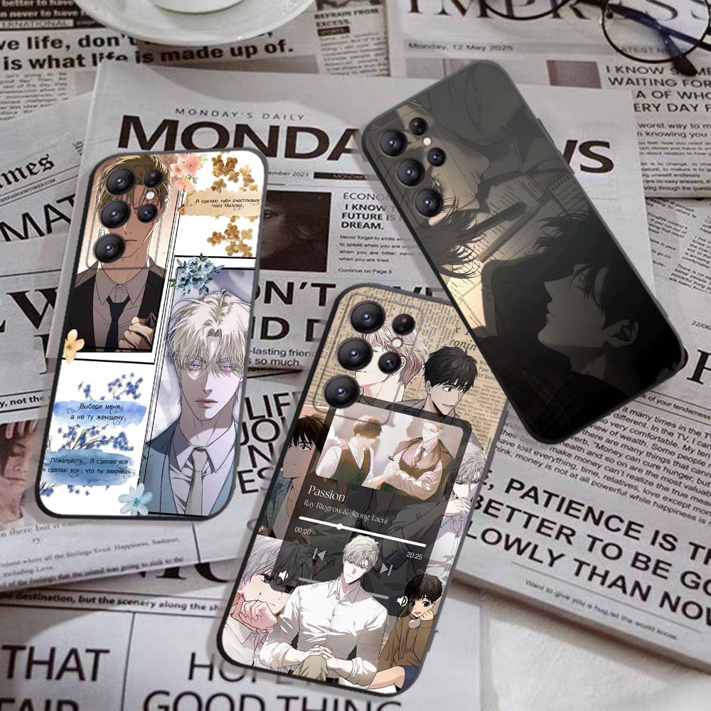 Passion Bl Anime Phone Case For Samsung S 24 Fe 25 Ultra Plus 20 Lite 21 30 22 23 24 22 Ultra 5G Fundas