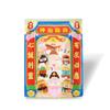 Guanyin Magnetic Wealth God Keychain Moon Lord Plush God of Longevity Pendant  Bag Hanging