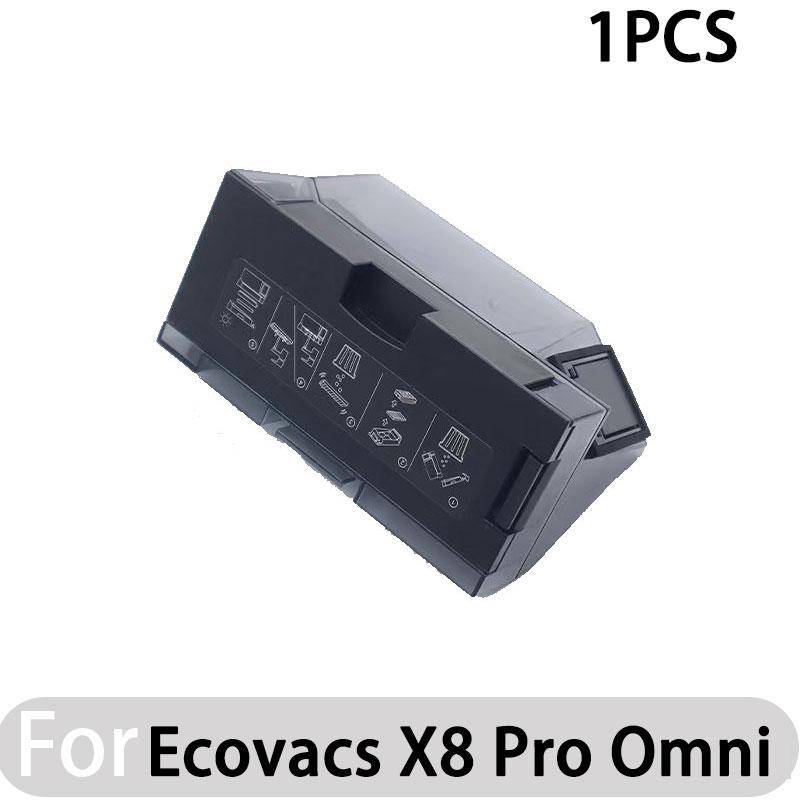 Compatible for Ecovacs X8 Pro Omni Accessories Main Side Brush Hepa Filter Rag Dust Bag Replacement Parts
