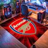 Arsenal logo Carpet Rug for Living Room Bedroom Home Sofa Decoration,Kids play Nonslip Floor Mat